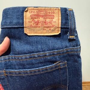 Levi's Blue Boot Cut Jeans